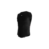 Funkční triko bez rukávů SANTINI Dry Black