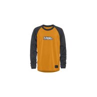 Dětský dres s dlouhým rukávem HORSEFEATHERS Spike Youth Sunflower/Indigo