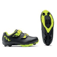 Dětské tretry NORTHWAVE Origin Junior Black/Yellow Fluo