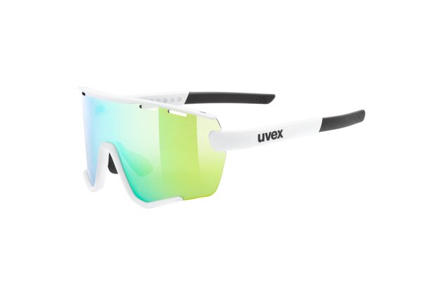 Brýle UVEX Sportstyle 236 SET White Matt/ Mirror Green