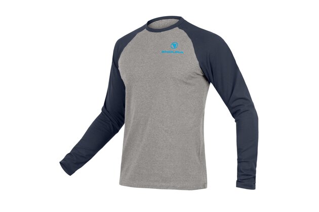 Triko s dlouhým rukávem ENDURA One Clan Raglan Ink Blue