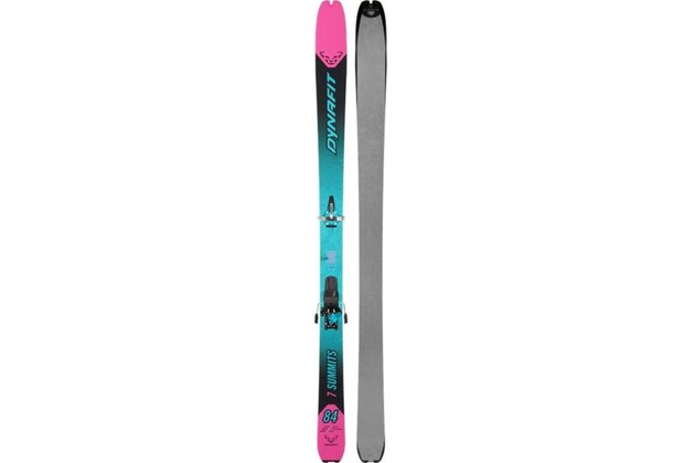 Lyže DYNAFIT Seven Summits+ W Ski Set Flamingo/Reef
