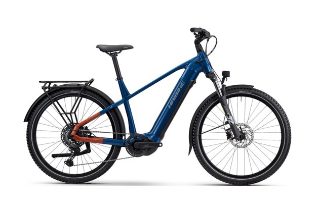 HAIBIKE Trekking 4 High Blue/Orange/Silver Glossy