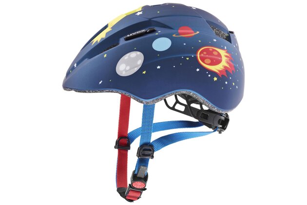 Dětská helma UVEX KID 2 CC Dark Blue Rocket Matt