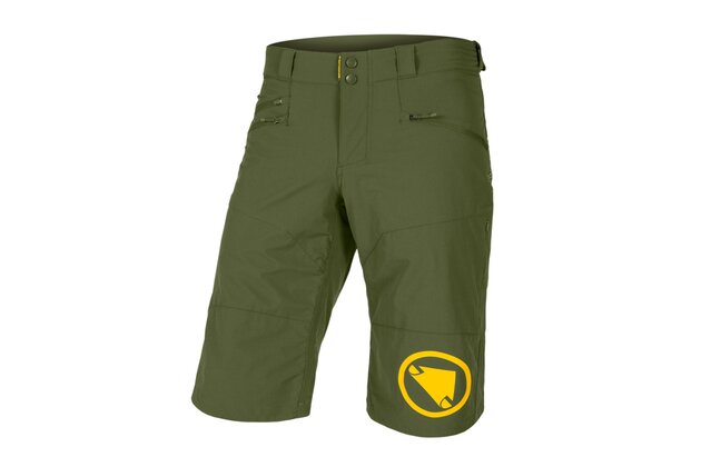 Kraťasy ENDURA SingleTrack II Olive Green