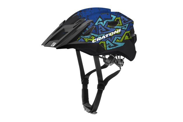 Dětská helma CRATONI AllRide Wild/Blue Matt