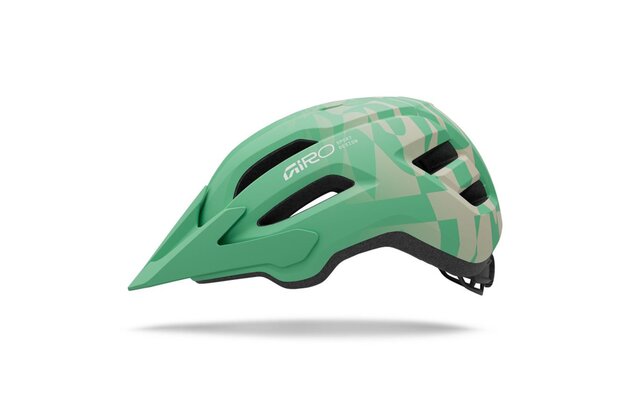 Dětská helma GIRO Fixture II Youth Mat Green Rush