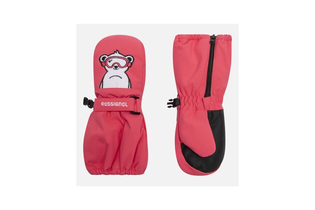 Dětské zimní rukavice ROSSIGNOL BABY IMPR M-TEA ROSE