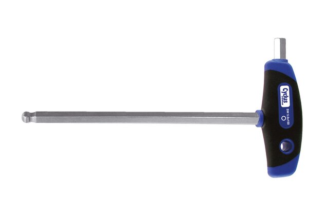 Inbusový klíč CYCLUS TOOLS s T-rukojetí 10mm/200mm s kulovou hlavou