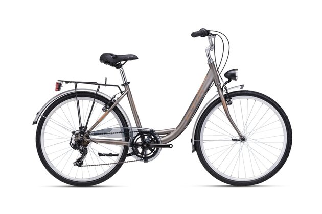 CTM Olivia 2.0 Matt Grey-Brown/Brown