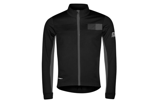 Bunda FORCE Frost Softshell Black/Grey