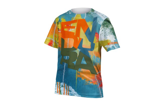 Dětský dres ENDURA SingleTrack Core Tee Mustard