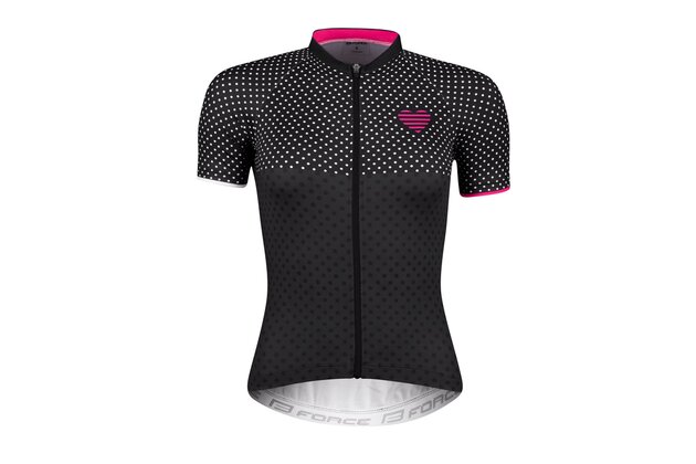Dámský dres FORCE Points Black/Pink