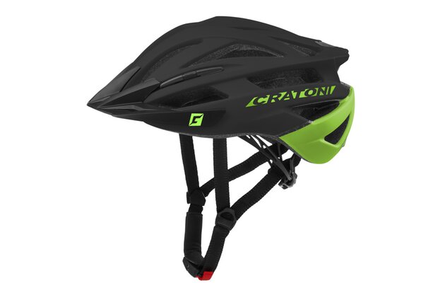 Helma CRATONI Agravic Black/Lime Matt