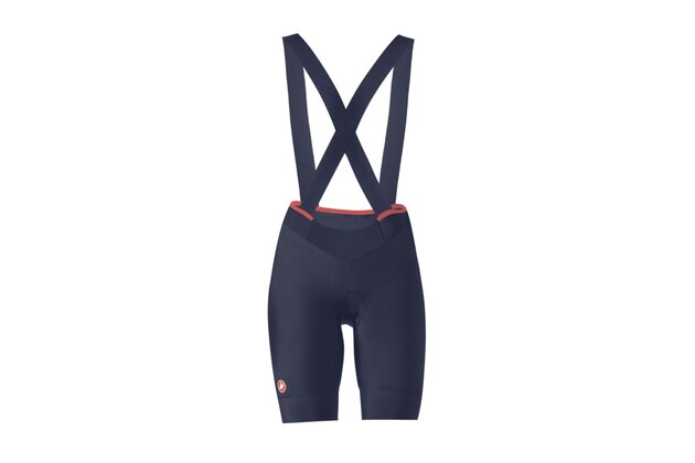 Dámské kraťasy s laclem CASTELLI Prima 2 DT Blue