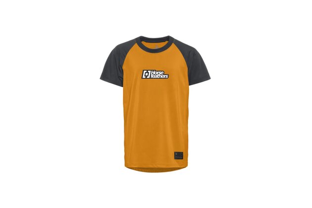 Dětský dres HORSEFEATHERS Spike Youth Sunflower/Indigo