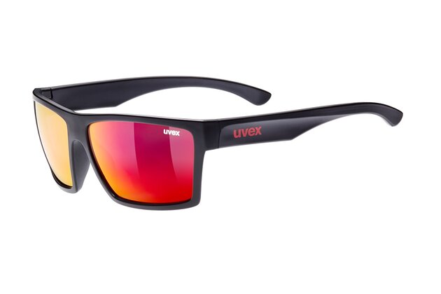 Brýle UVEX LGL 29 Black Matt/Mirror Red