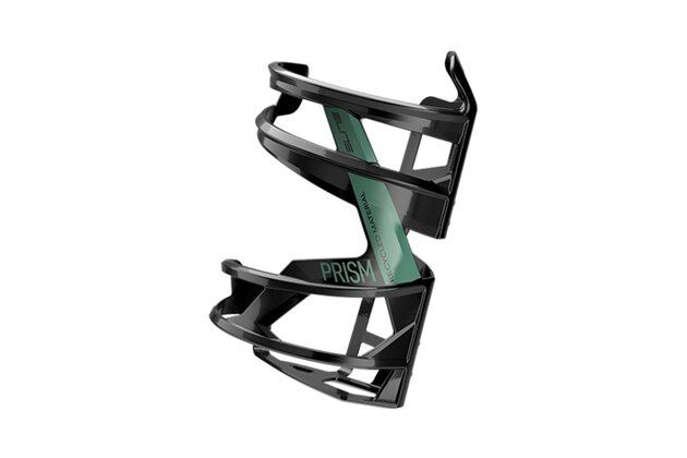 Košík na láhev ELITE Prism Recycled Glossy Black/Green
