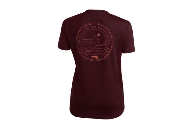Dámský dres ROCDAY Woody Burgundy