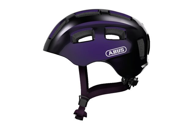 Dětská helma ABUS Youn-I 2.0 Black/Purple