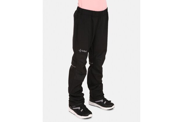 Dětské Softshellové kalhoty KILPI Rizo Black