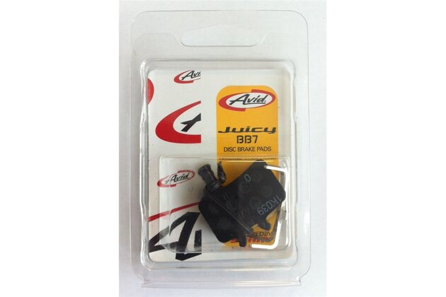 Brzdové destičky SRAM Juicy/BB7 ocel/organické