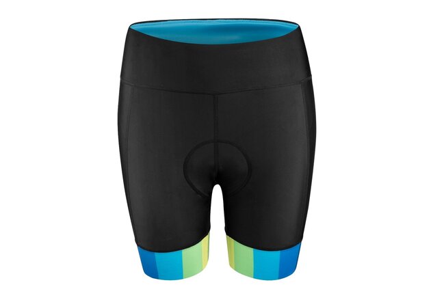 Dámské kraťasy do pasu s vložkou FORCE Victory Black/Blue