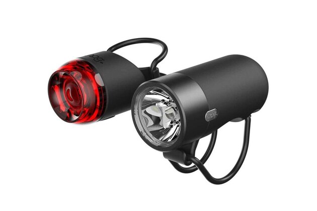 Sada světel KNOG Plug Twinpack Black