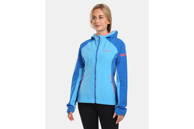 Dámská Softshellová běžecká bunda KILPI Baleo Blue
