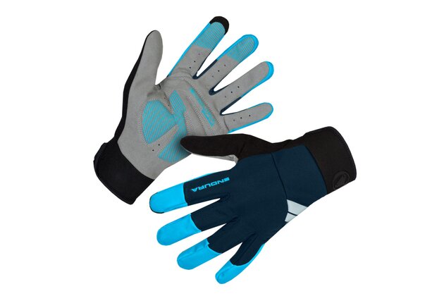 Rukavice ENDURA Windchill Hi-Viz Blue