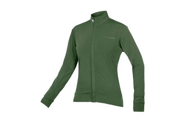 Dámský dres s dlouhým rukávem ENDURA Xtract Roubaix Machair Green