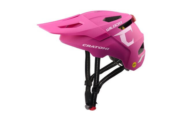 Dětská helma CRATONI WildCat MIPS Pink Matt