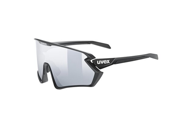 Brýle UVEX Sportstyle 231 2.0 SET Black Matt/Mirror Silver CAT. 2 + CAT. 0