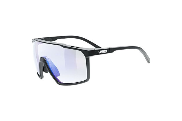 Brýle UVEX MTN Perform Small V Black Matt/Litemirror Blue