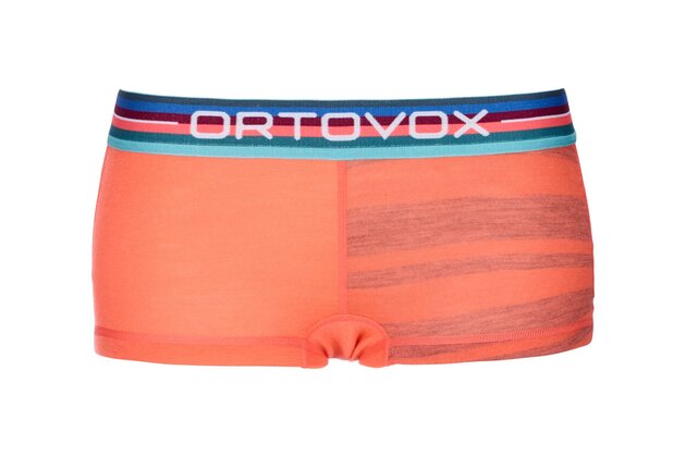 Dámské boxerky ORTOVOX 185 Rock'n'wool Coral