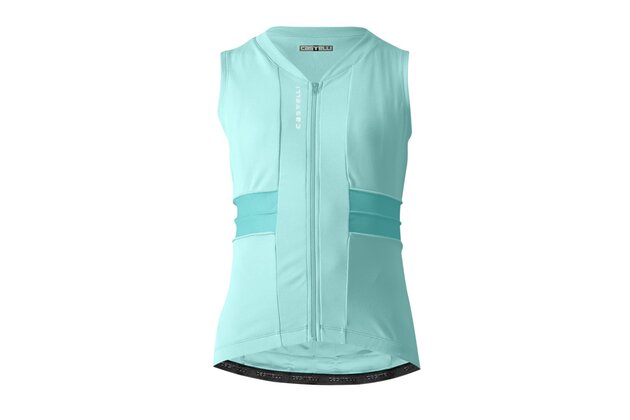 Dámský dres bez rukávů CASTELLI Anima 4 Turquoise
