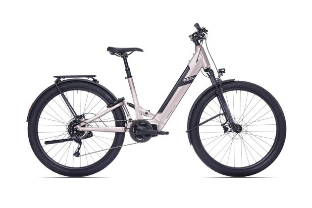 ROCK MACHINE CrossRide e450 FS Touring Sand Grey/Black