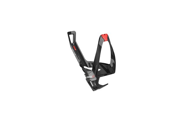 Košík na láhev ELITE Cannibal XC Bio Glossy Black/Red