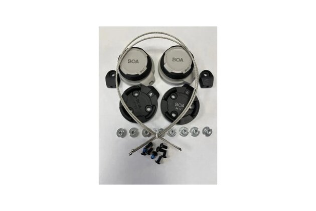 ATOMIC ALPINE BOA H+i1 DIAL SET with 40cm CABLE Black