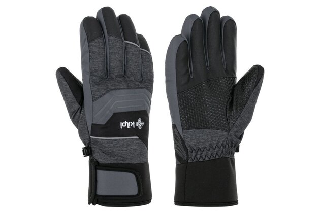 Lyžařské rukavice KILPI Skimo Dark Grey