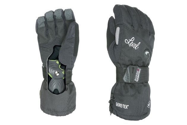 Dámské rukavice LEVEL Half Pipe W Gore-Tex Black