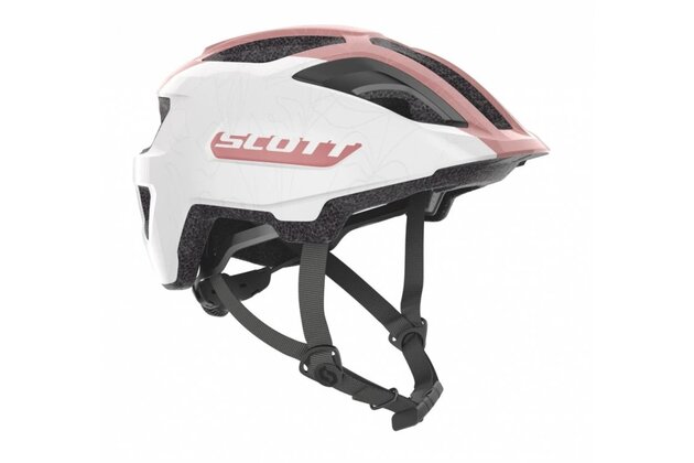Dětská helma SCOTT Helmet Spunto Junior Pearl White/Pink