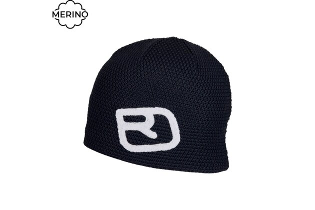 Čepice ORTOVOX Rock'N'Wool Black Raven