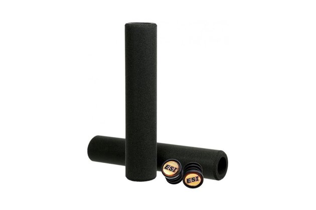 Gripy ESI Racer´s Edge Black, montážní balení