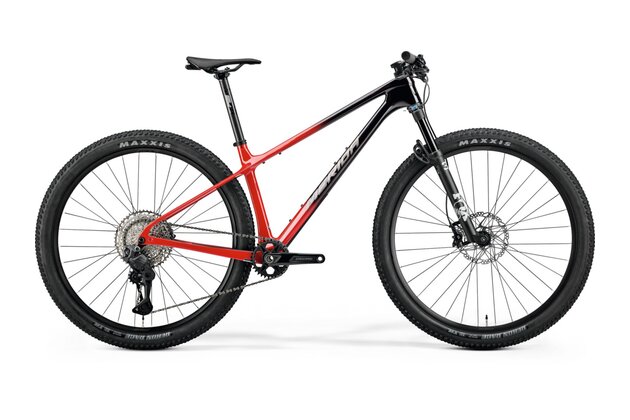 MERIDA Big.Nine 7000 Black/Red (Warm Slate Grey)