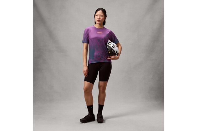 Dámské triko ENDURA Singletrack Print End Purple