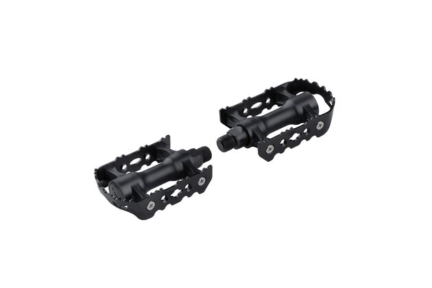 Pedály FORCE 931 Fe-plast kuličková ložiska Black