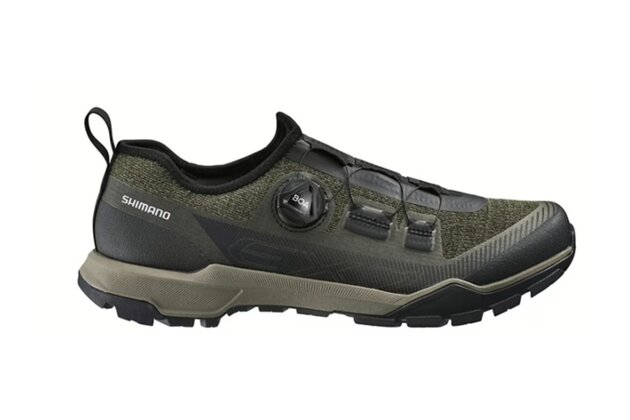 Tretry SHIMANO SH-EX700 Olive