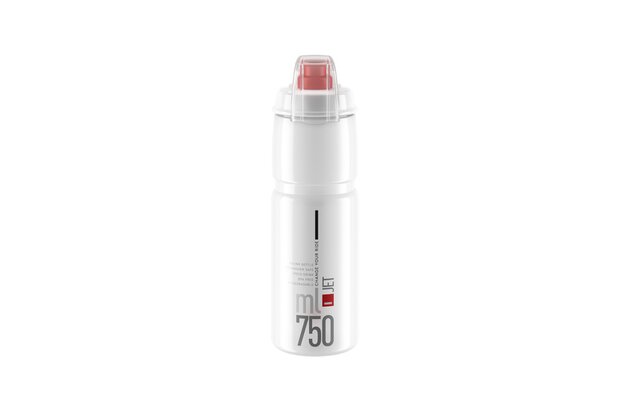 Láhev ELITE Jet Plus Clear/Red 750ml