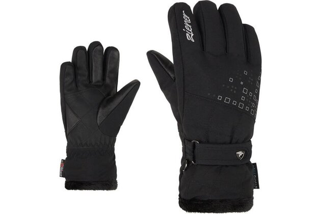 Dětské rukavice ZIENER Lania AS PR Black